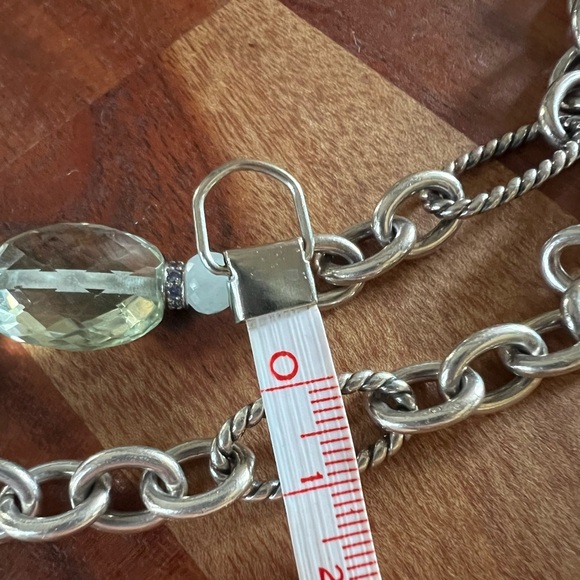 Gorgeous David Yurman 50” Pearl Bead & Chain Sterling Silver Necklace - Picture 10 of 17